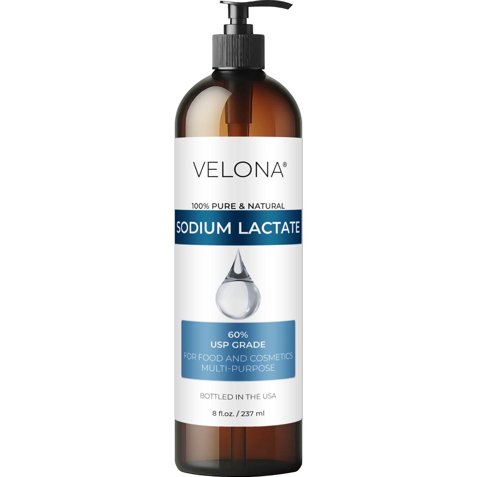 Velona Sodium Lactate 60%-2oz-7lb USP Grade Natural Preservative For Soap Making