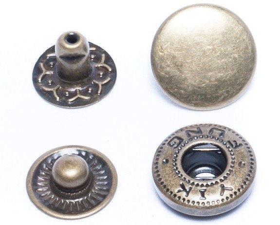 Metal Spring Snaps – CHOOSE COLOR (100 sets) or (24 sets) choose size usa sale