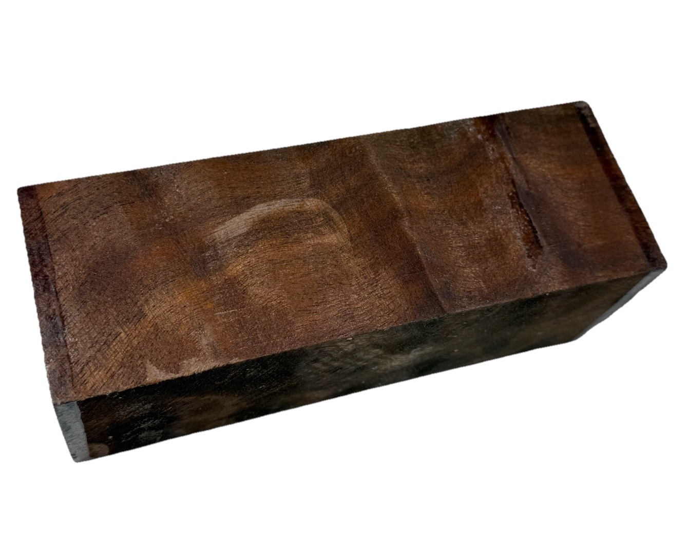 Camphor burl wood turning blank 2-5/8″ x 2-5/8″ x 7-1/2″ (d66) Dried
