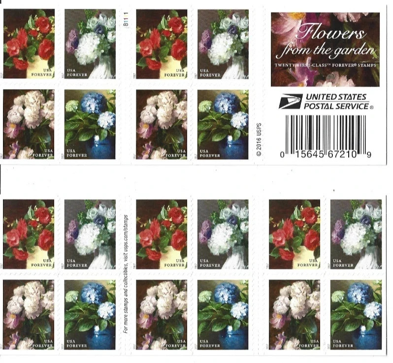 FLOWERS & PLANTS – 1 sheet