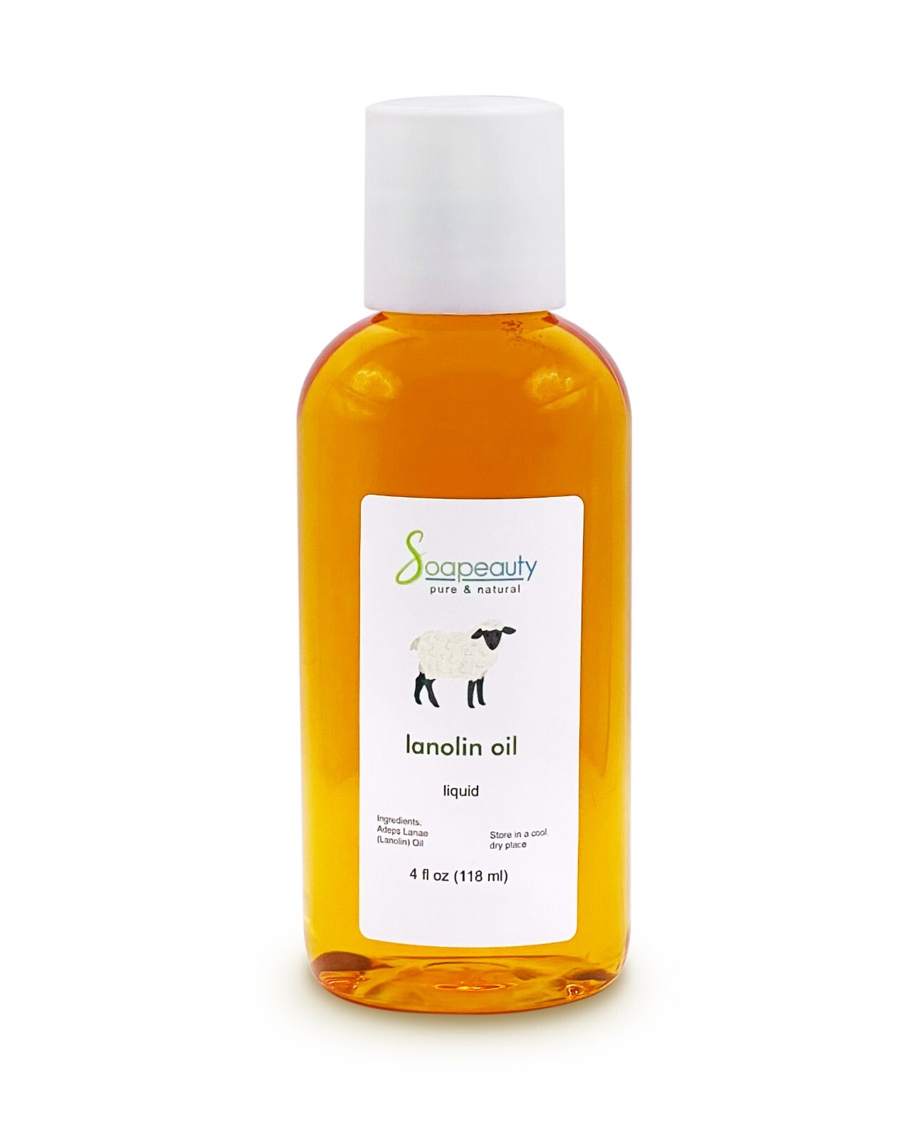 LANOLIN OIL USP GRADE SKIN MOISTURIZING 100% PURE 4 OZ