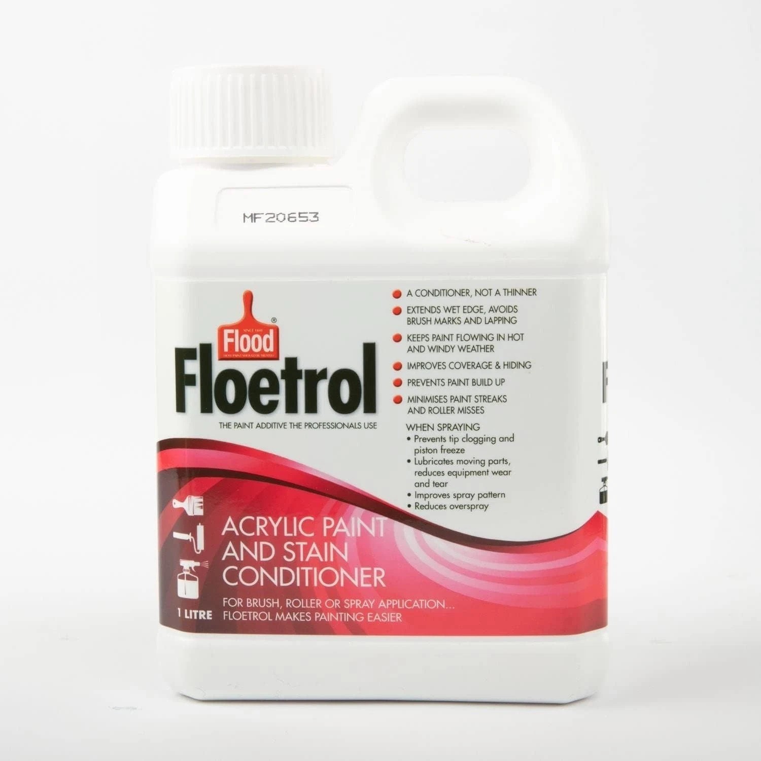 Floetrol Acrylic Paint Additive 1L – Australian Made, Superior Flow, Stain Co…
