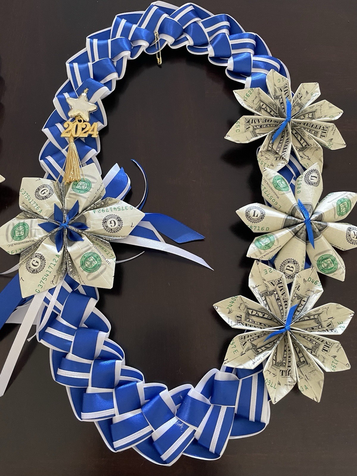 Class Of 2026 PIN AVAILABLE Hawaii Money Lei-Graduation. $17 cash Back value!