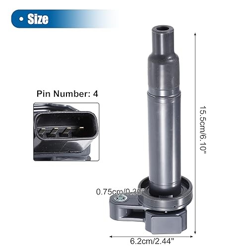 Car Ignition Coil for Toyota Sequoia 2001-2009 for 2.44″x2.32″x6.10″x0.30″
