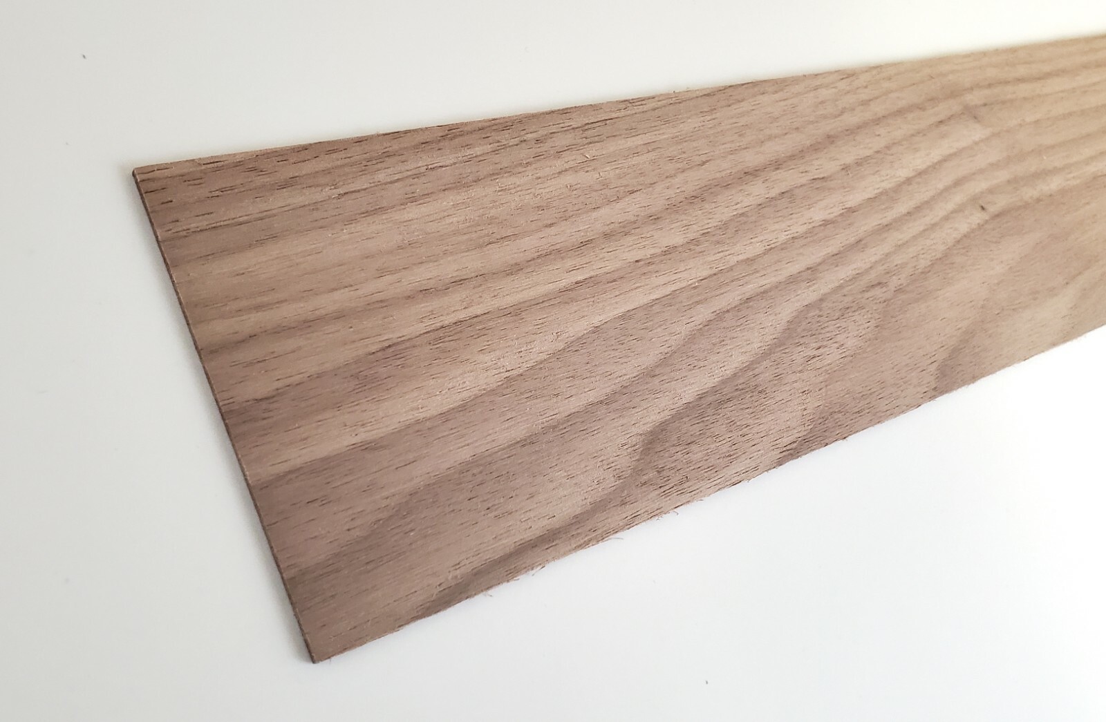 Walnut Wood Sheet Plank Thin 1/32″ x 3″ x 12″ long Veneer Woodworking Kiln Dried