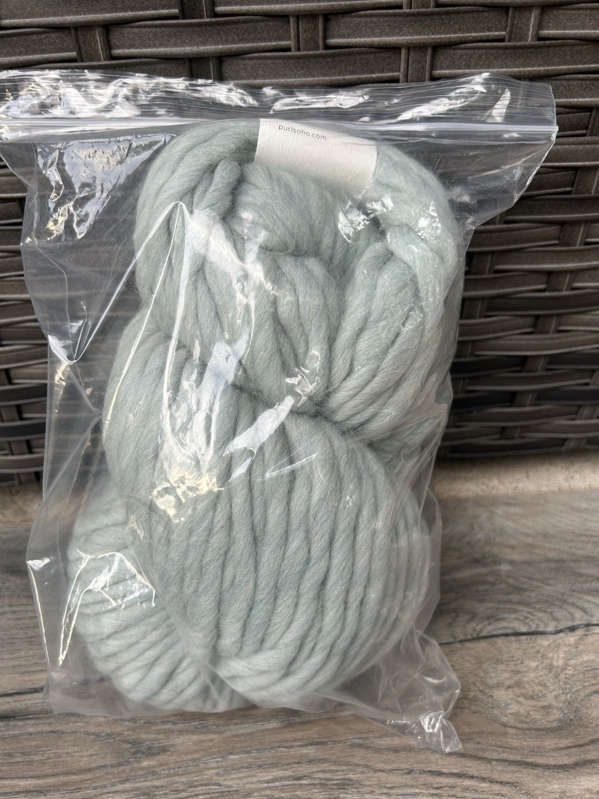 Purl Soho Woolly Wool Yarn Winter Green 109 yards 200 Grams