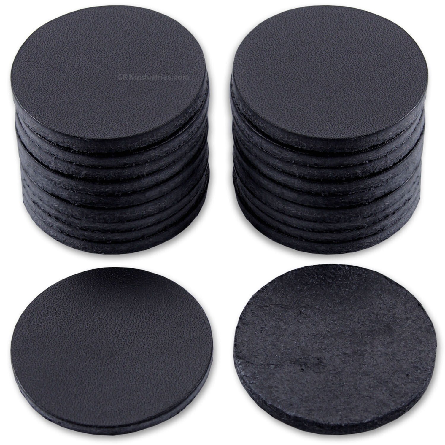 Leather Knife Handle Washers – Color Collection – (20, 25, 50, & 100 packs)