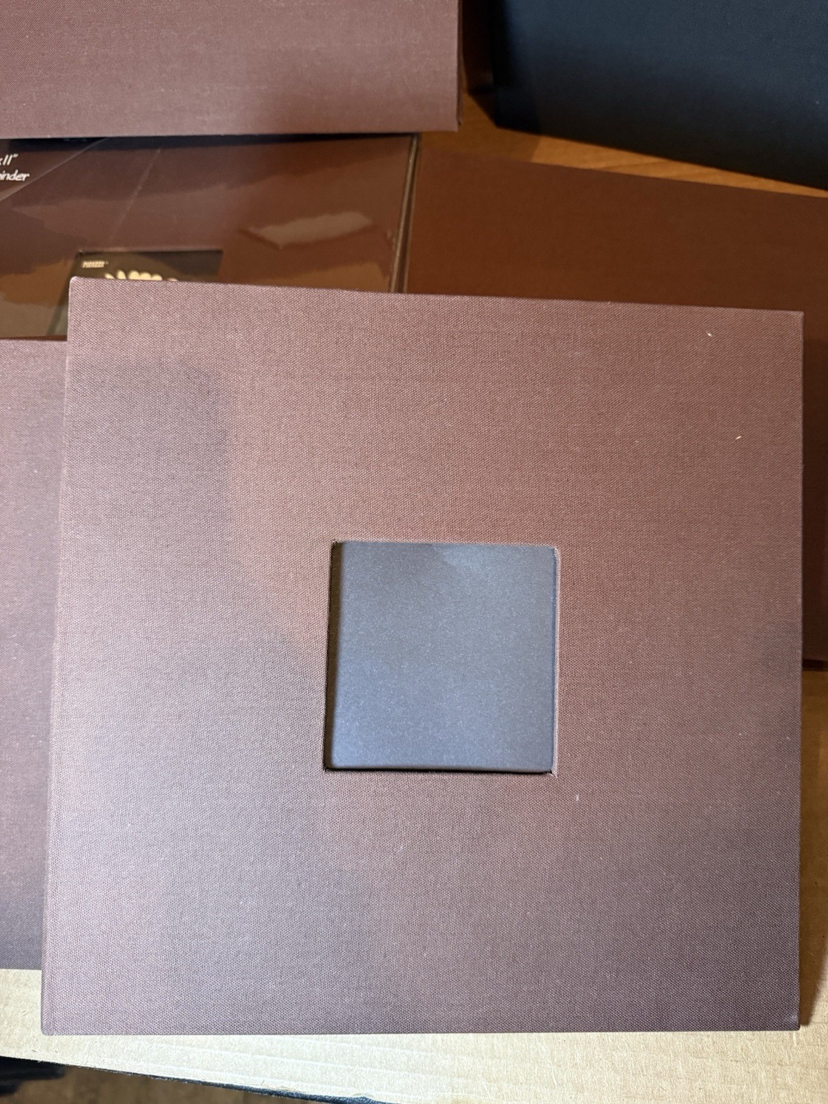 Pioneer 8.5”x11” 3-Ring Photo Album Scrapbook Binders Lot of 7 Brown T-811CBF