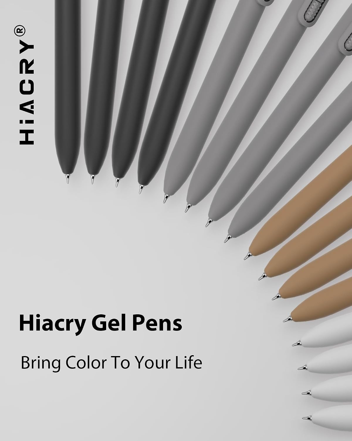 Ergonomic 0.7mm Gel Pens – Stress Relief Fidget Pens, Perfect for Journaling