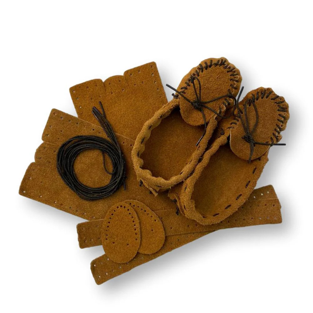 DIY Leather Moccasin Craft Kit – Make Your Own Moccasins
