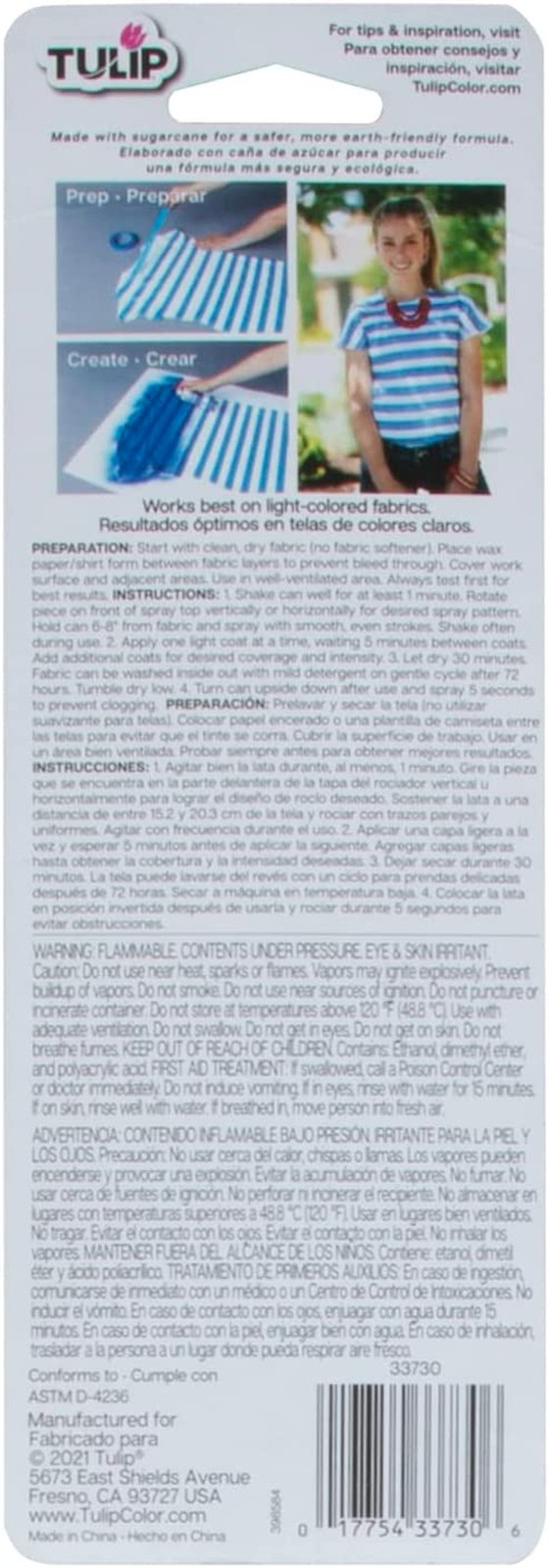 Tulip Colorshot Instant Fabric Spray Color 3Oz. White