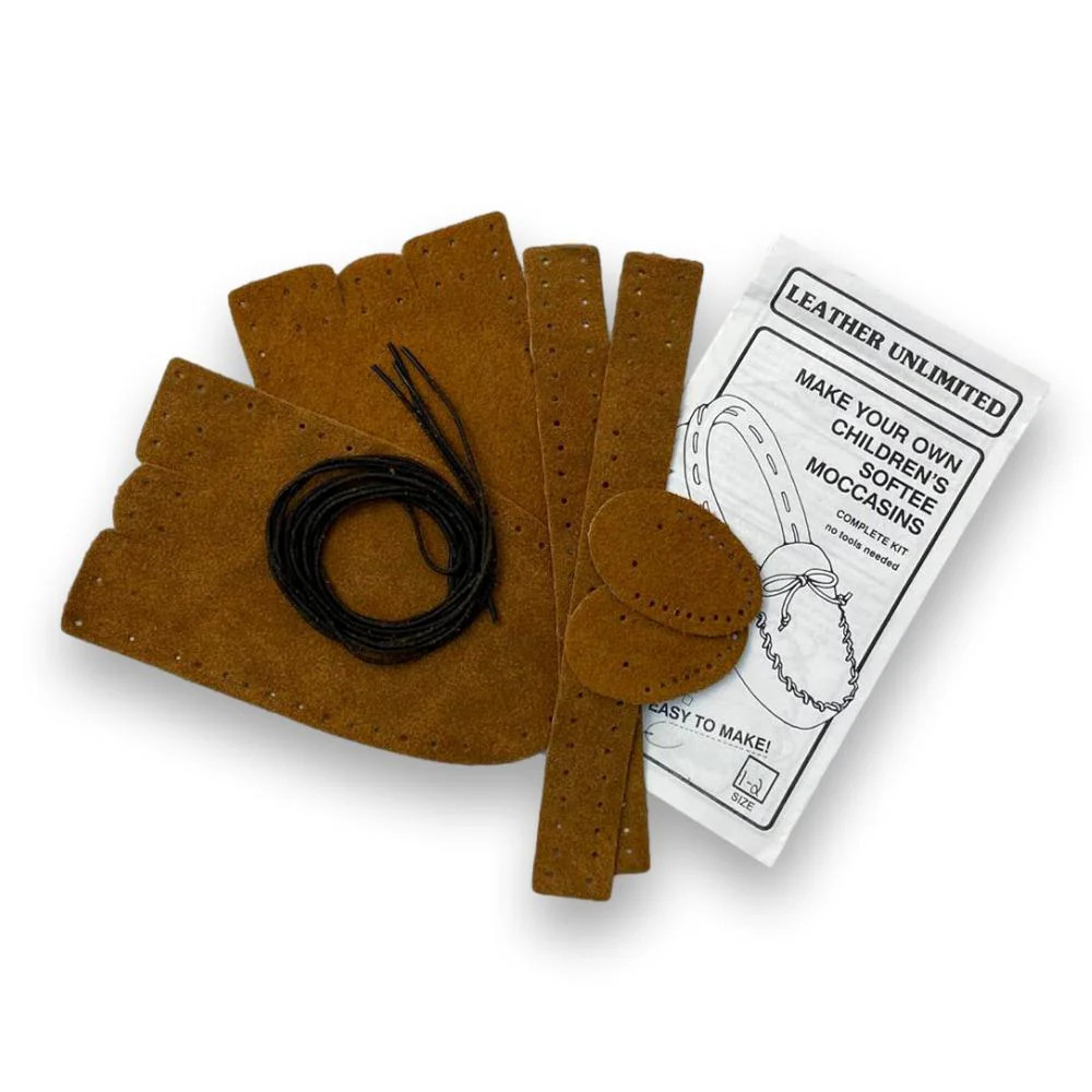 DIY Leather Moccasin Craft Kit – Make Your Own Moccasins