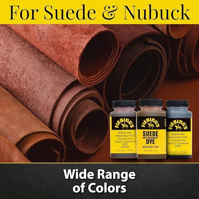 Fiebing’s Suede and Roughout Dye 4 fl oz with applicator