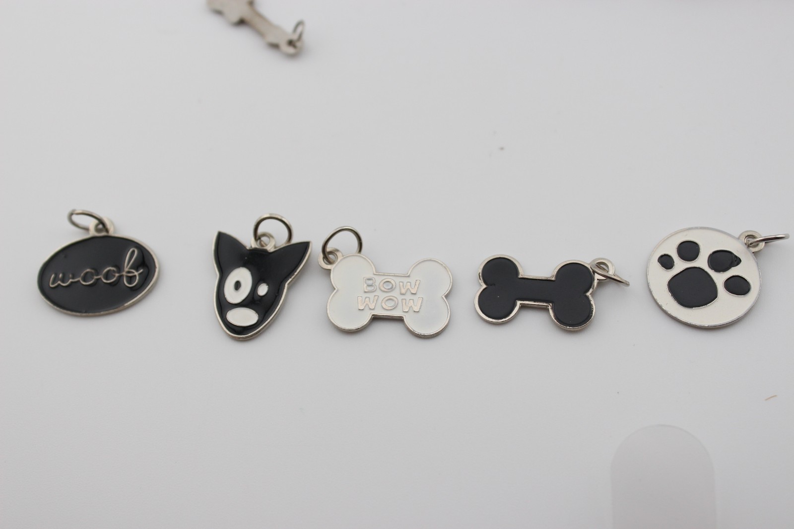 Lot of metal and enamel charms cats dogs instruments fish cars sandals 10.7 oz