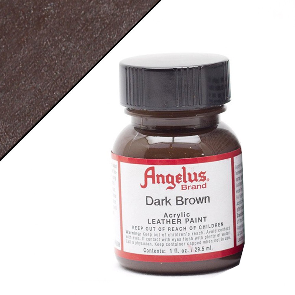 16AS Angelus Acrylic Leather Paint For Purse Leather Vinyl 1 Oz All 80 Colors