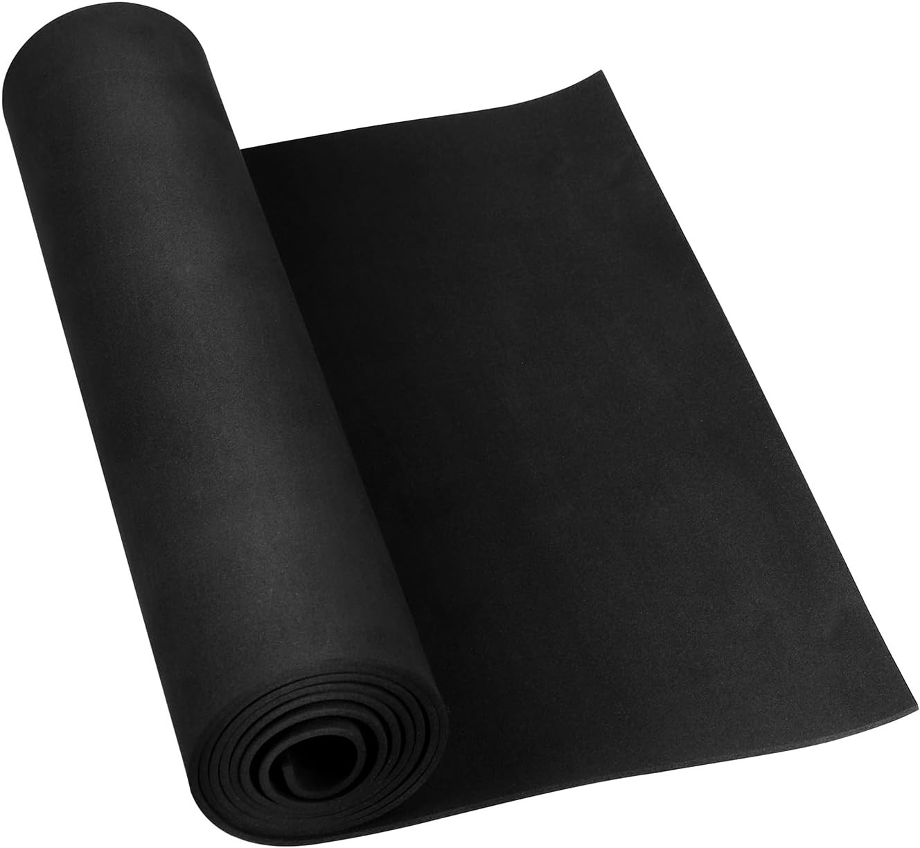 EVA Foam Roll Black 1mm Thick 49×13.5 Inch High Density Cosplay Craft DIY Sheet