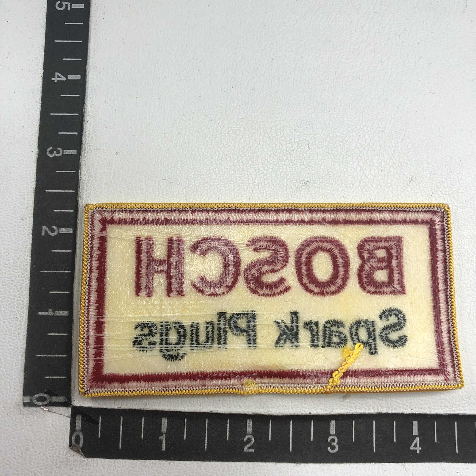 BOSCH SPARK PLUGS Advertising / Uniform Patch (Car Auto Related) 00DP