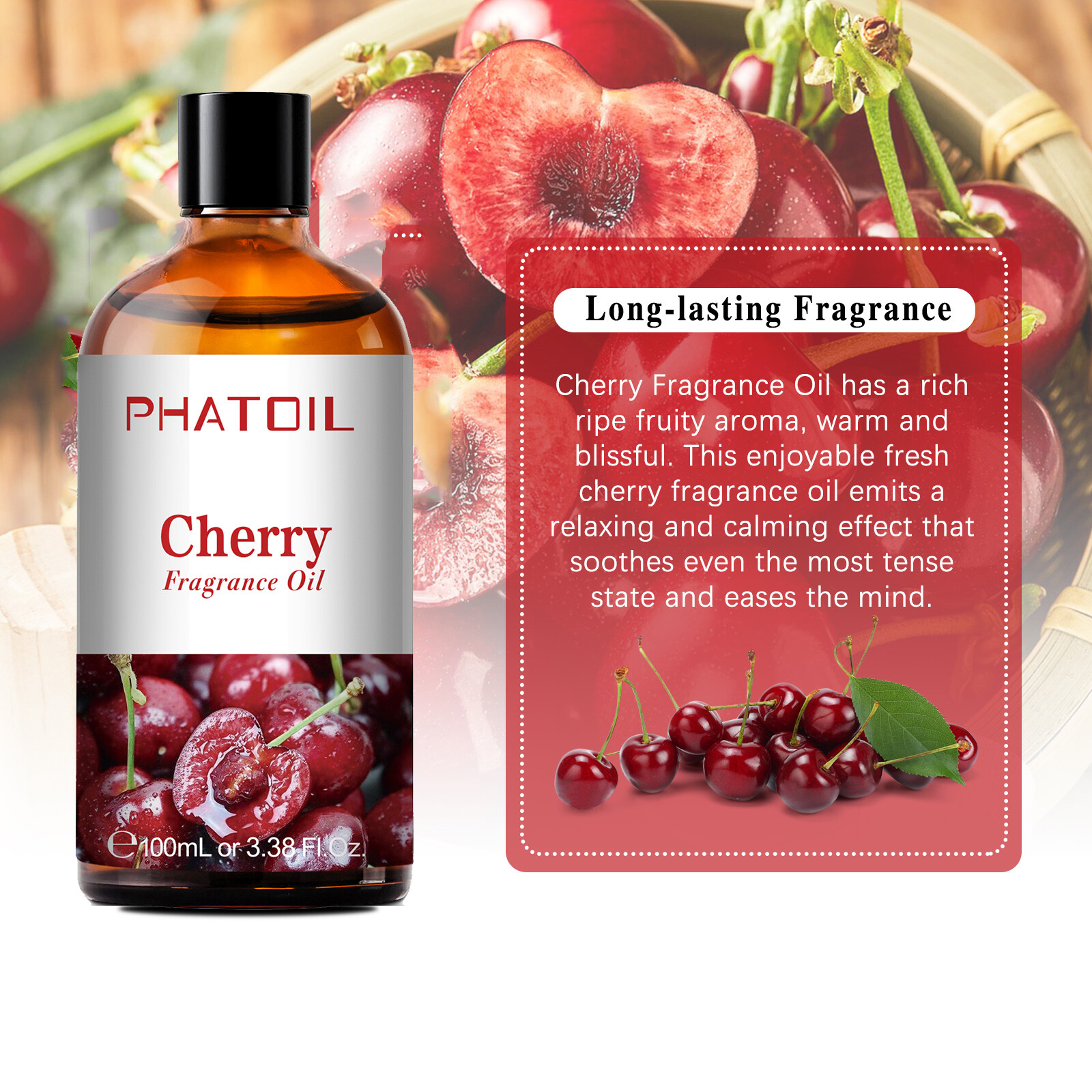 100ml Fruit Fragrance Oils for Aromatherapy, Essential Oils for Home Diffusers