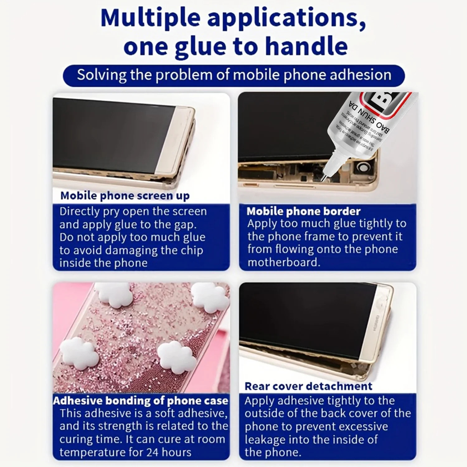 B-7000 Adhesive Multi-Function Super Glue Suitable for Phone Repair
