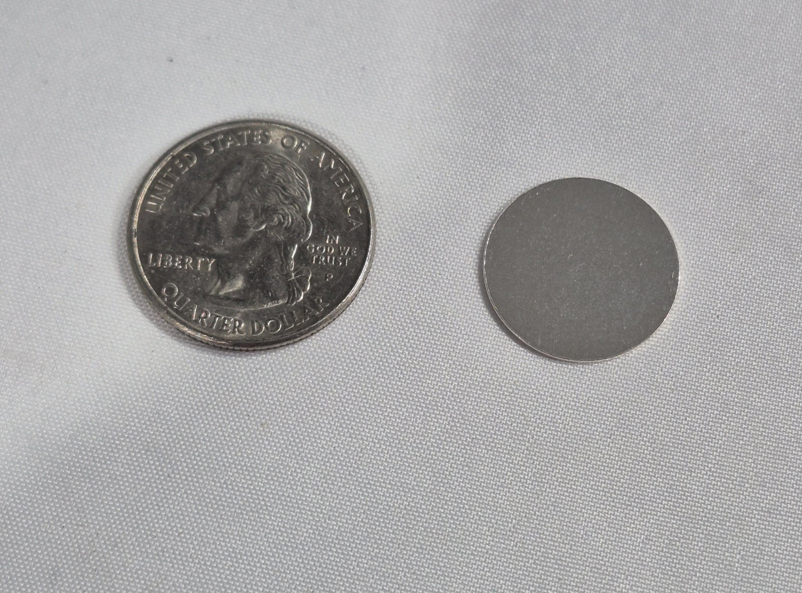 Cool Tools .999 Fine Silver Shape – Circle 3/4 USA 4G