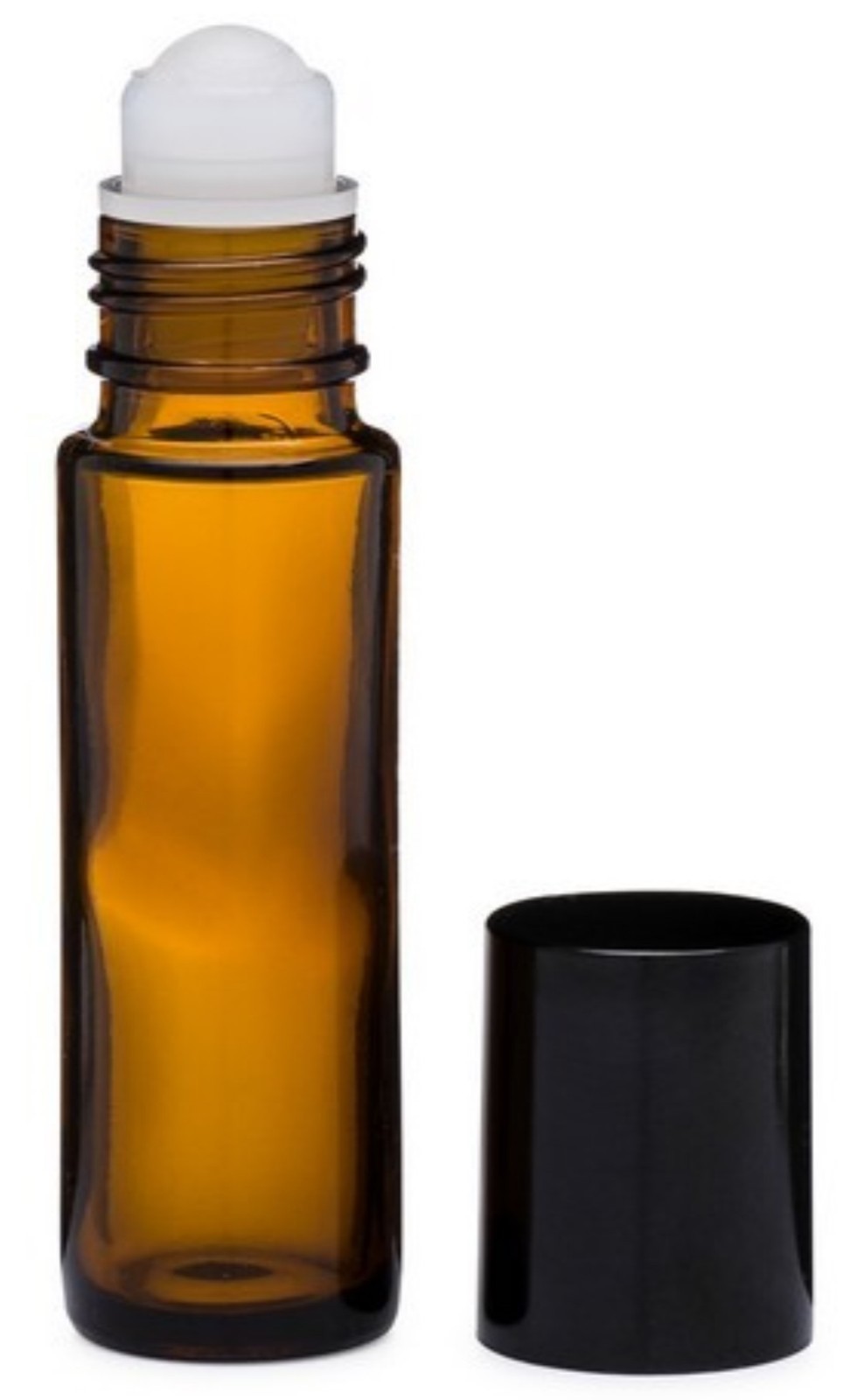 Essential Oil Amber Glass Roll on Roller Bottles 10ml Empty LOT SET Refillable