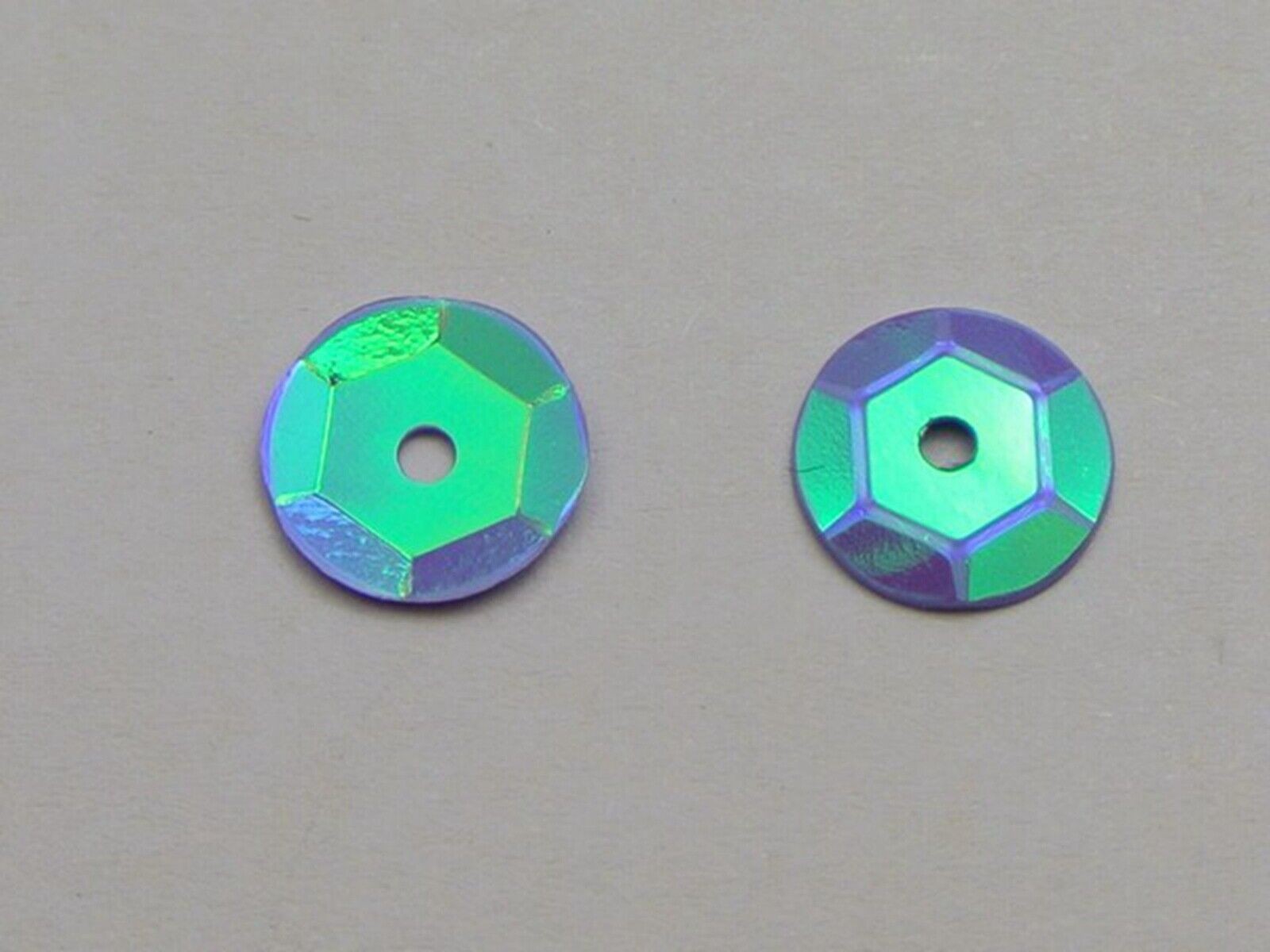 3000 Purple AB 8mm CUP round loose sequins Paillettes sewing Wedding craft