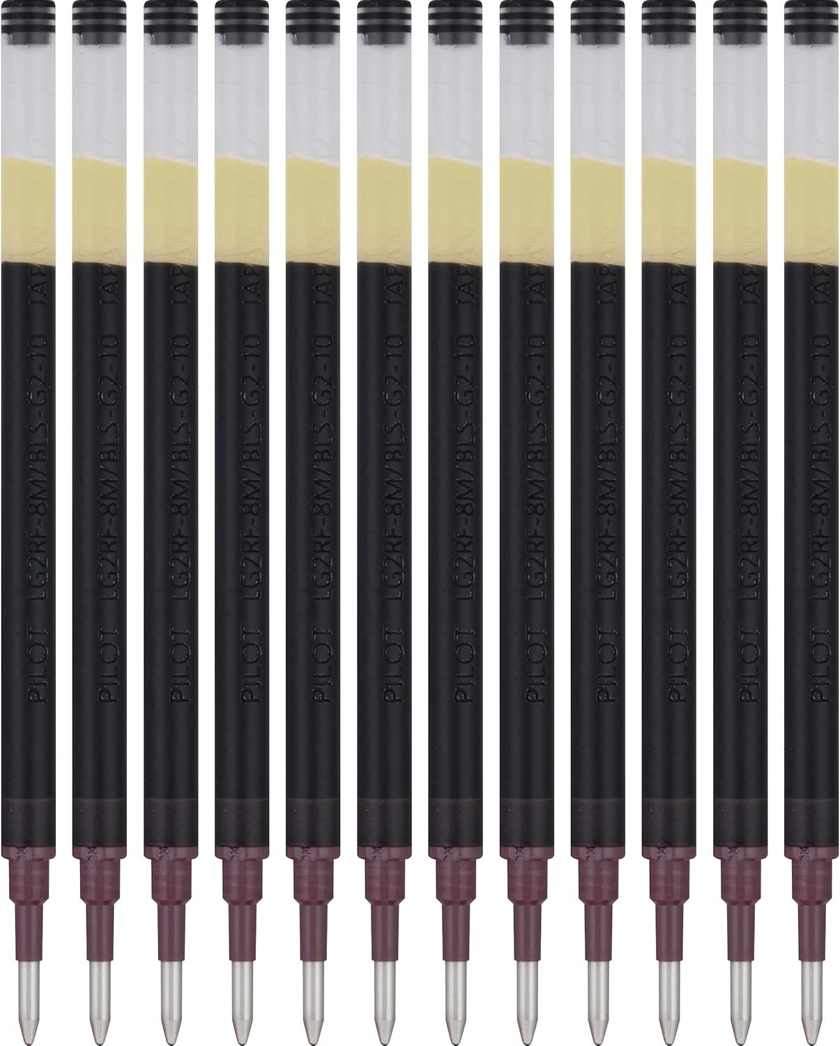 PILOT Pen G2 Gel Ink Refills For Rolling Ball Pens, Bold Point, 1.0mm, Black …