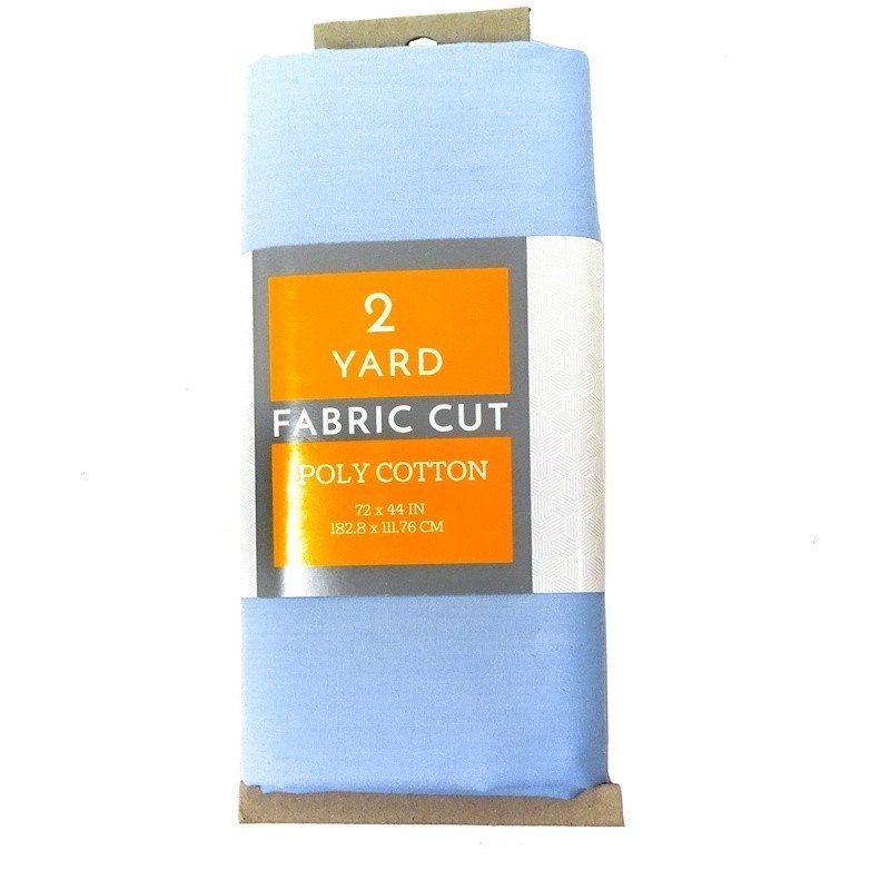 Quilting Poly Cotton Fabric Precut 2 Yards Durable Wrinkle Resistant Breathable