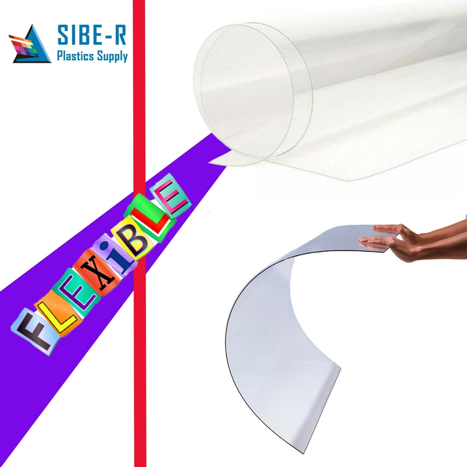 Sibe-R Plastic Supply℠ POLYCARBONATE CLEAR PLASTIC SHEETS 0.060″ THICK ^