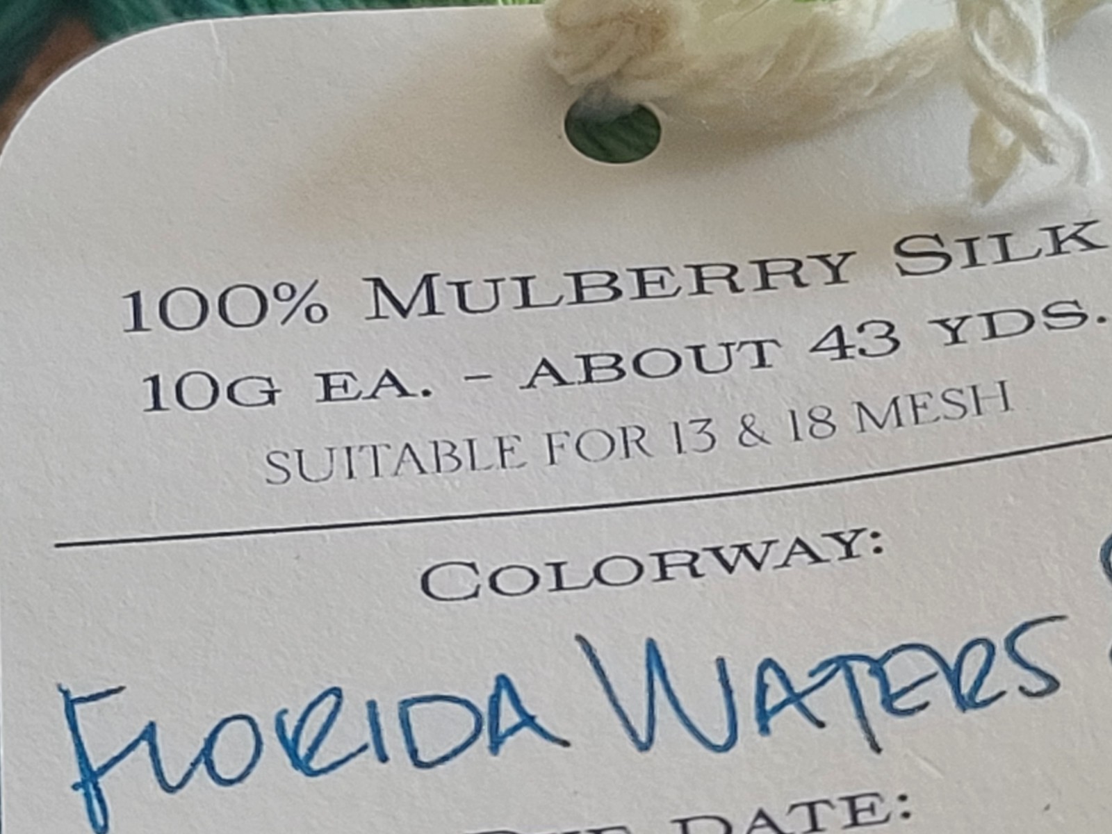 Hook and Harbor Co. H & H Co Hand Dyed Mulberry Silk Embroidery Thread