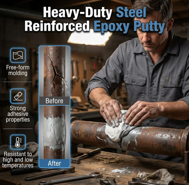 New Strong Clay Iron Adhesive, High-Strength Multi-Purpose Repair Clay 100G