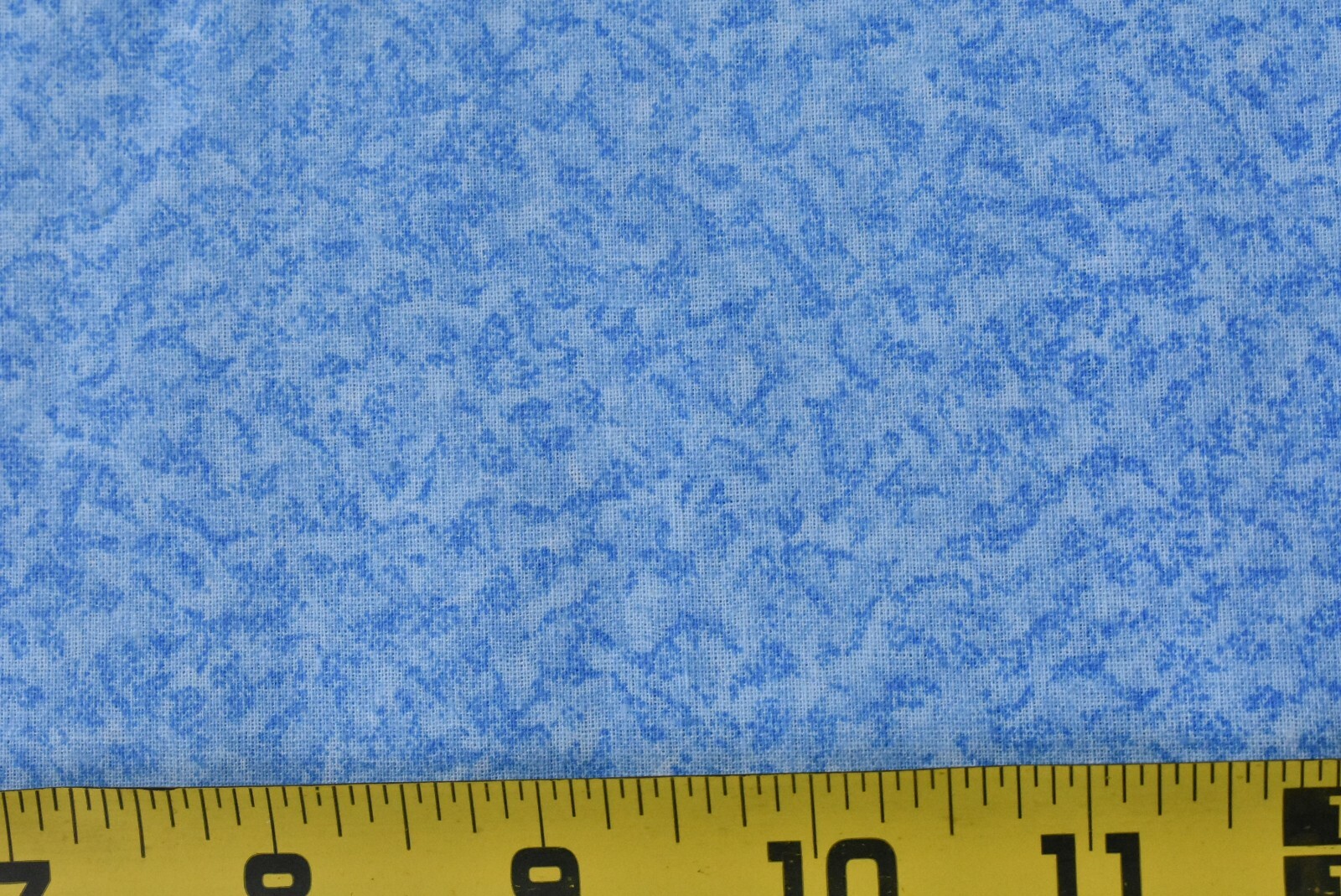 By 1/2 Yd, Tiny Blue Print on Light-Blue Quilt Cotton, P7043