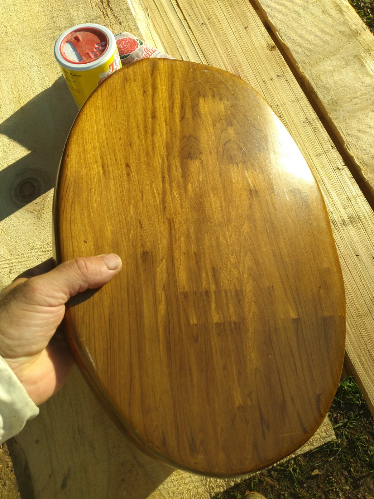 REAL Old Growth Sinker Cypress Wood Bonsai Shower Stand Table Returns Accepted!