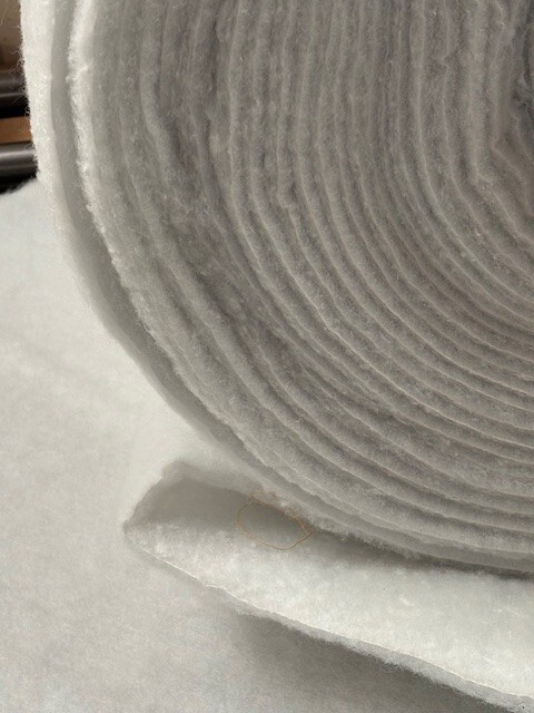 60″ wide Bonded Dacron Polyester Fiber Batting Cushion Wrap Upholstery Supplies