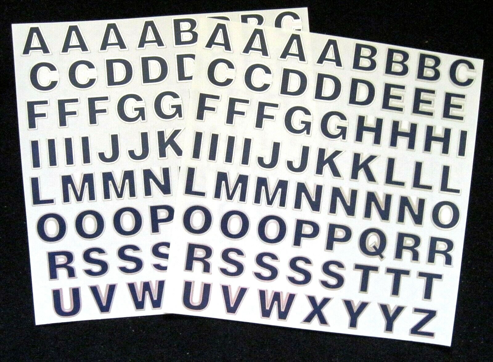 Mrs Grossman Alphabet Variety Sticker Sheets *Your Choice* See Description