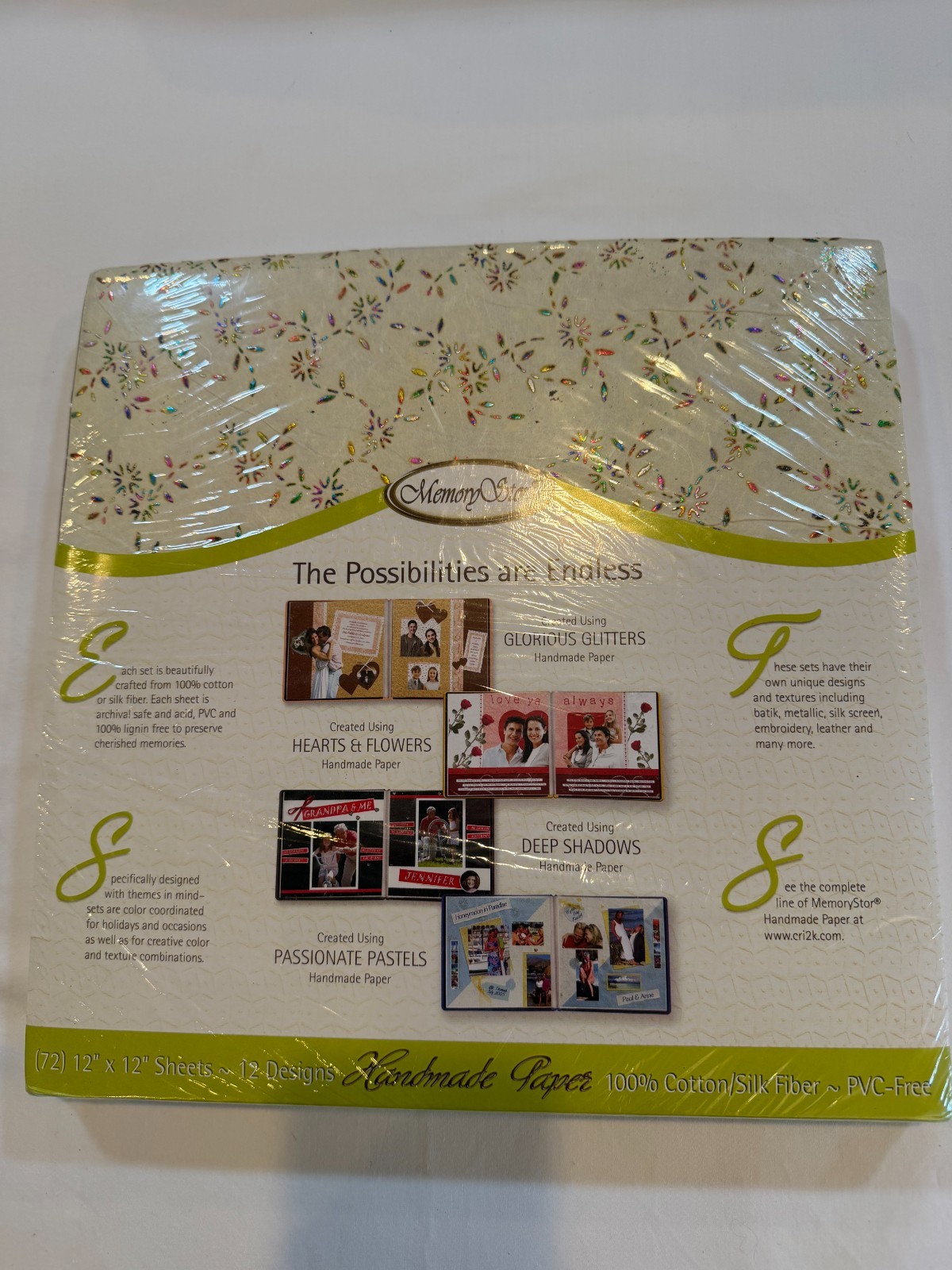 Memory Stor Handmade Paper