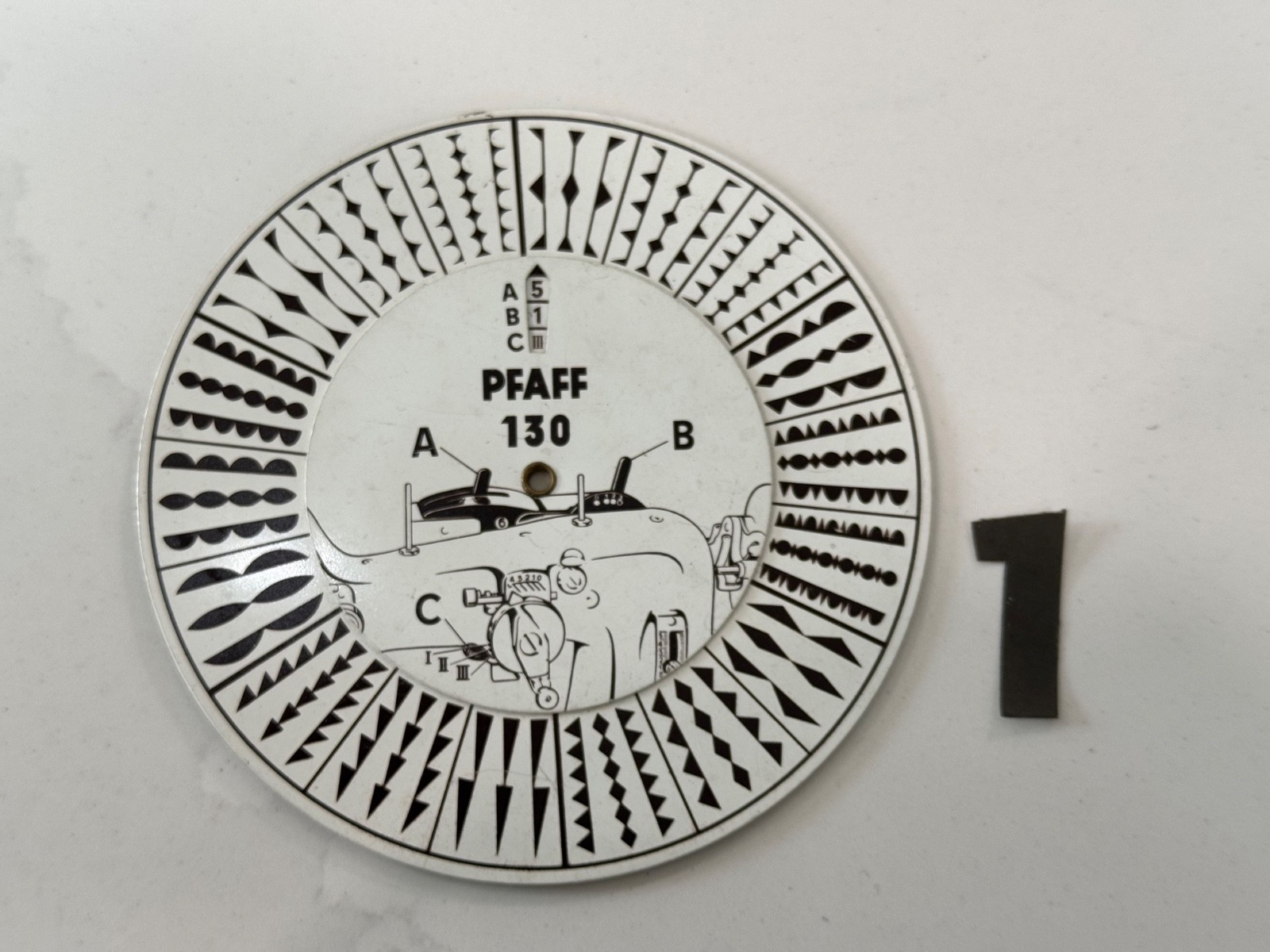 VINTAGE PFAFF 130-6 SEWING MACHINE PARTS