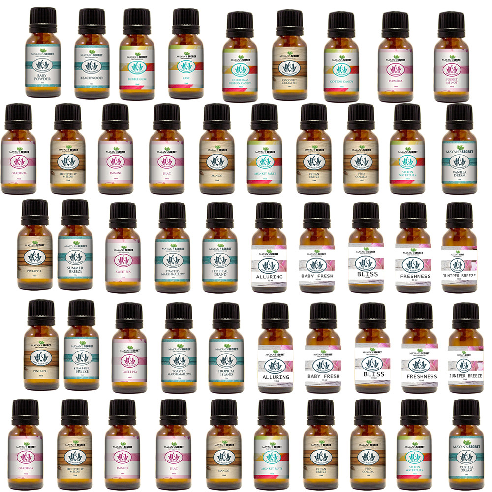 Premium Scented Fragrance Oil For Candle Soap Perfume Making Body Oils
