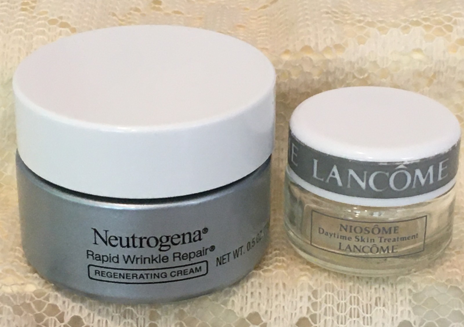 (8) Travel Size Face Cream Containers • EMPTY • REUSE • REFILL