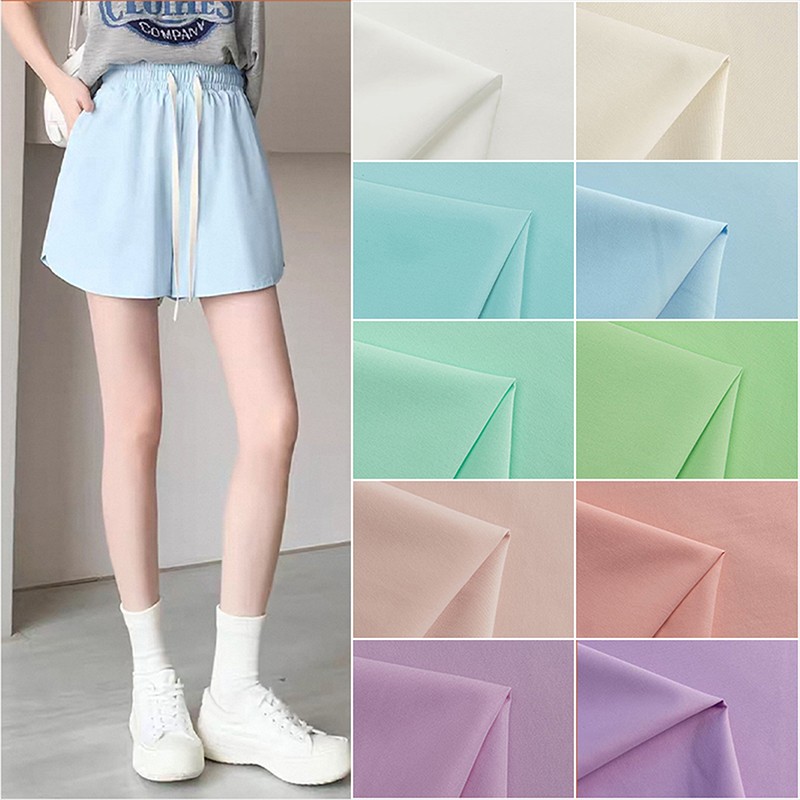 50*150cm Breathable Wrinkle Resistant Fabric Skin-friendly Soft Culottes Jacket