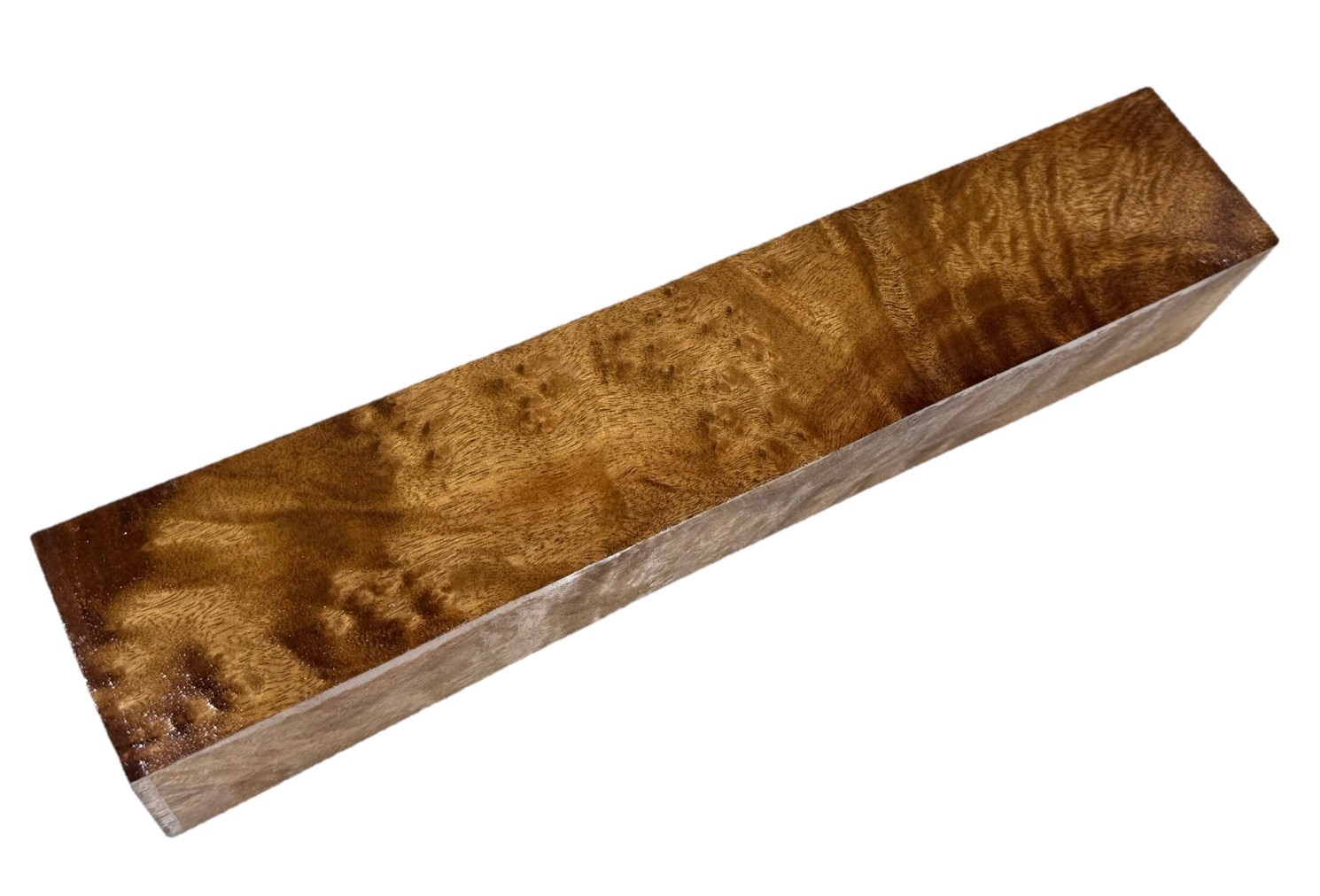 Camphor burl wood turning blank 2-3/4″ x 2-3/4” x 14-7/8″ (c60) Dried