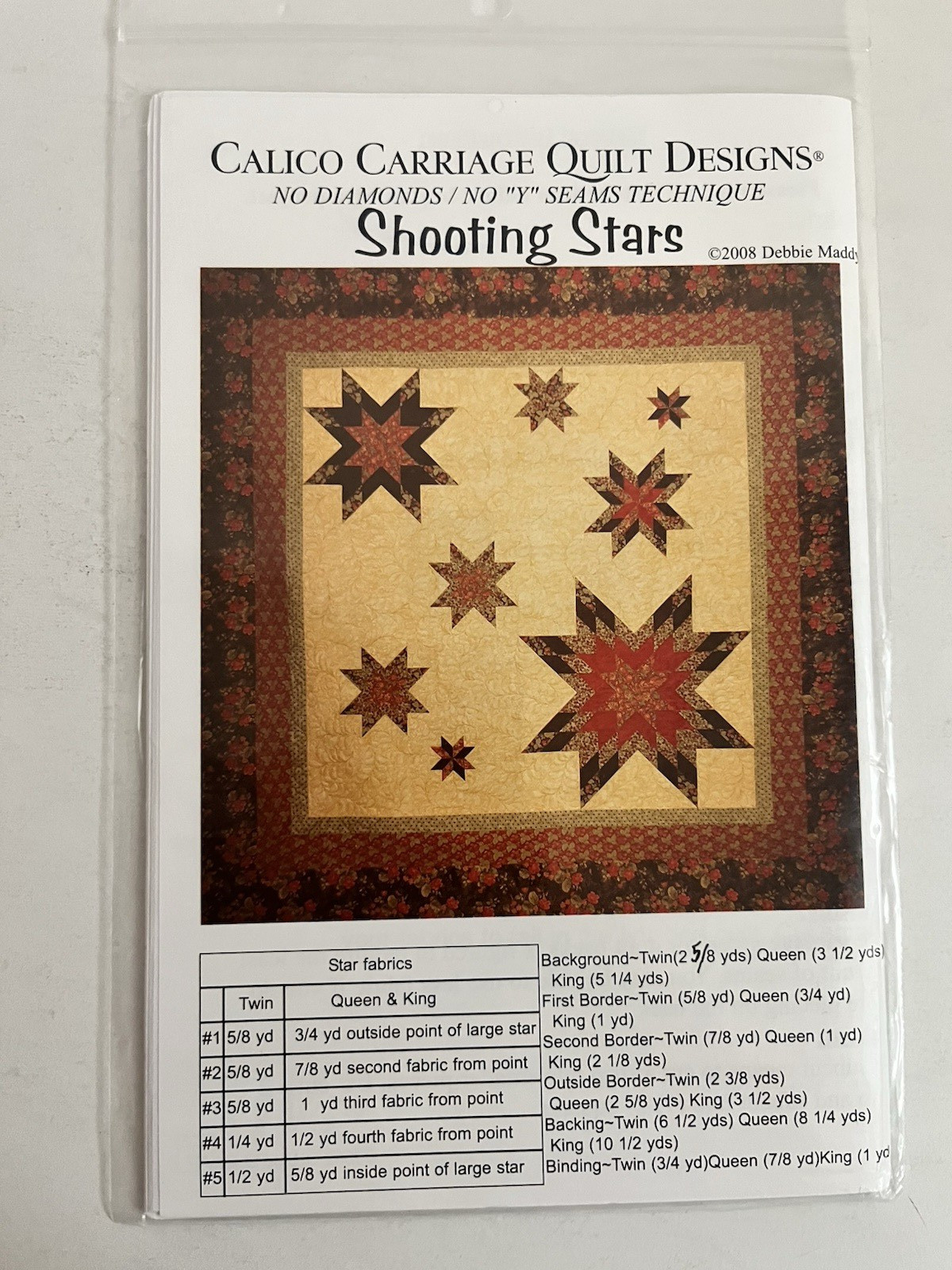Lot QUILT PATTERN 12 Varies Styles Sizes Pieced Applique STARS HOUSES ANIMALS