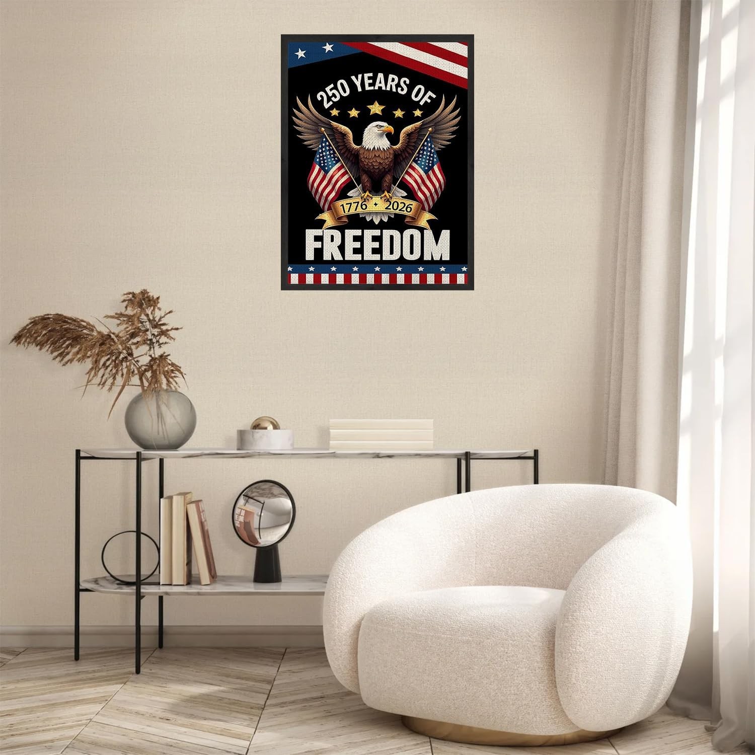 Eagle Diamond Art Kits for Adults,American Flag 5D Diamond Painting Kits for …