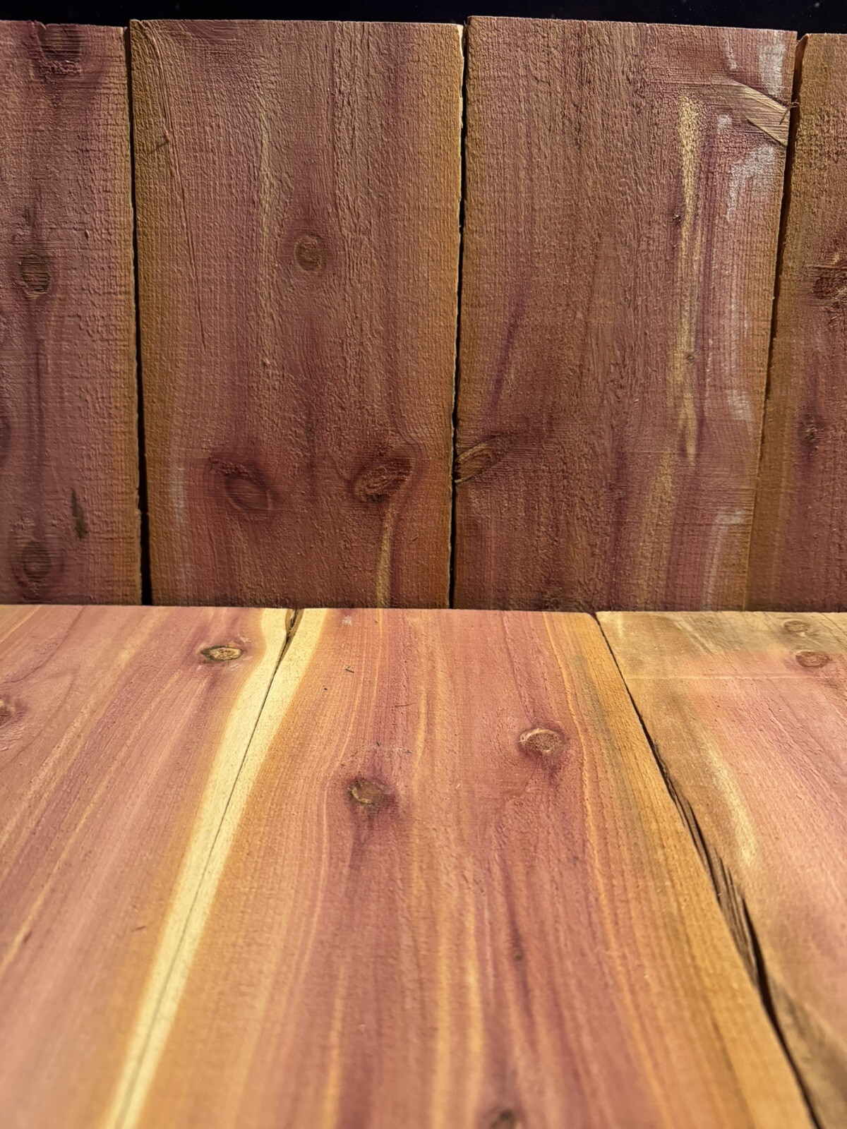 Exotic Aromatic Eastern Red Cedar Craft Boards, 1” Thick X 5” Wide X 10”. Long
