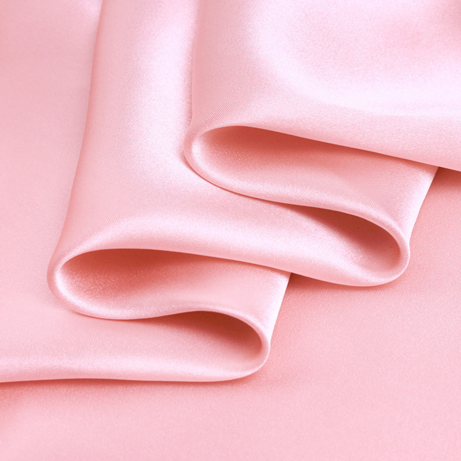 Baby Pink 100% Pure Mulberry Silk Fabric by the Yard