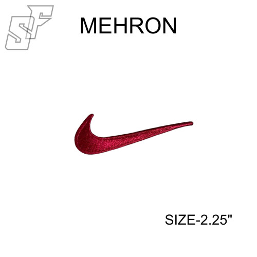 Swoosh 2.5″ Embroidered Swoosh Left&Right MultiColors Embroidered Patch Iron On