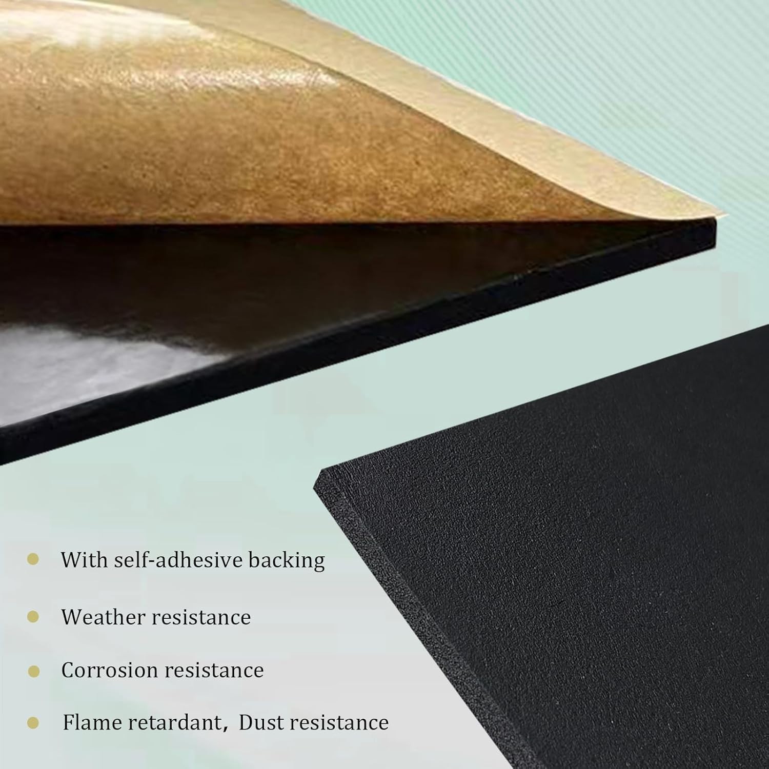 Versatile Foam Padding, 1/8in Thick and Self-Adhesive for Shock Absorption Needs