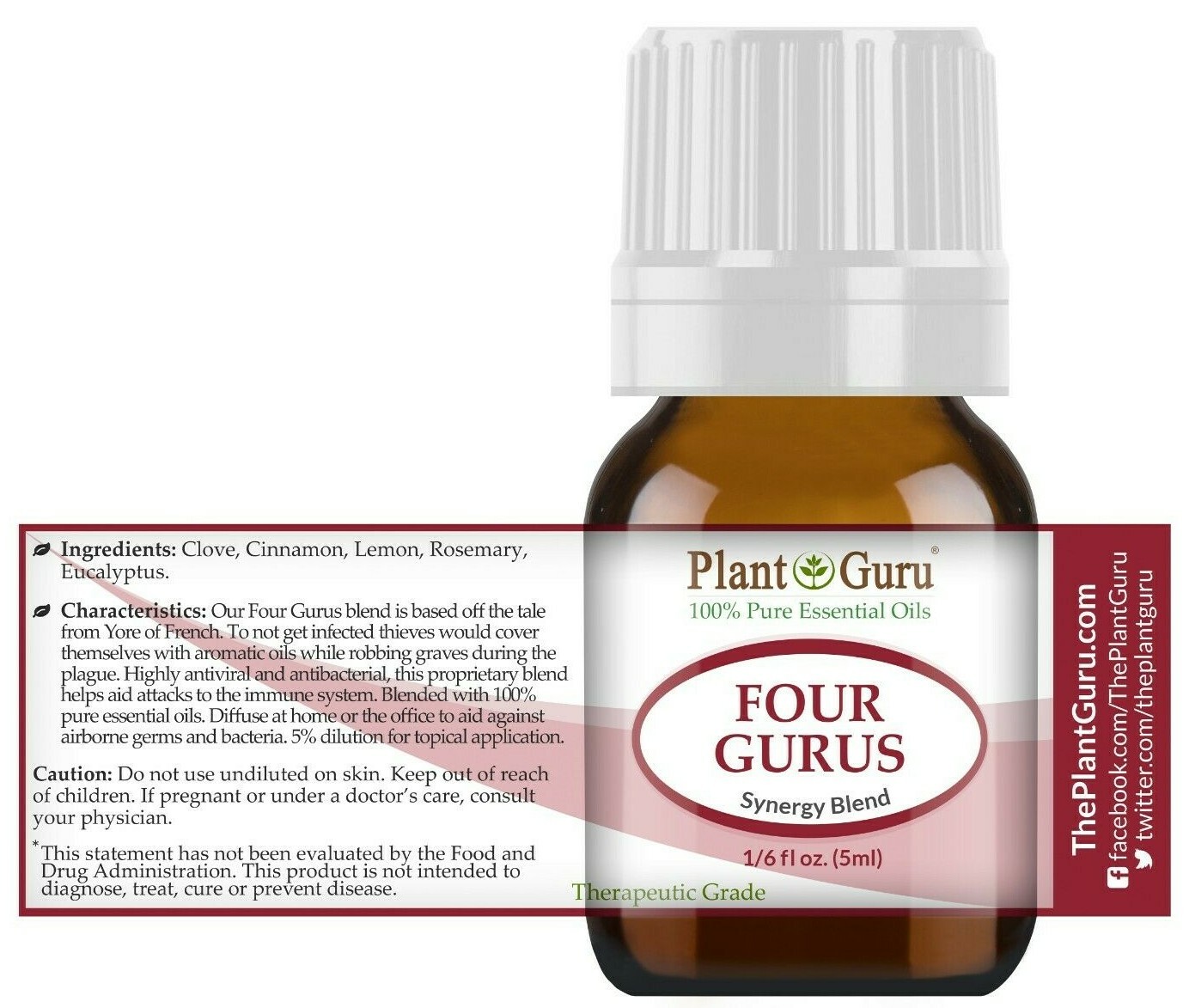 Essential Oil Blends Set 6 – 5 ml. 100% Pure Natural Therapeutic Grade Oils Lot