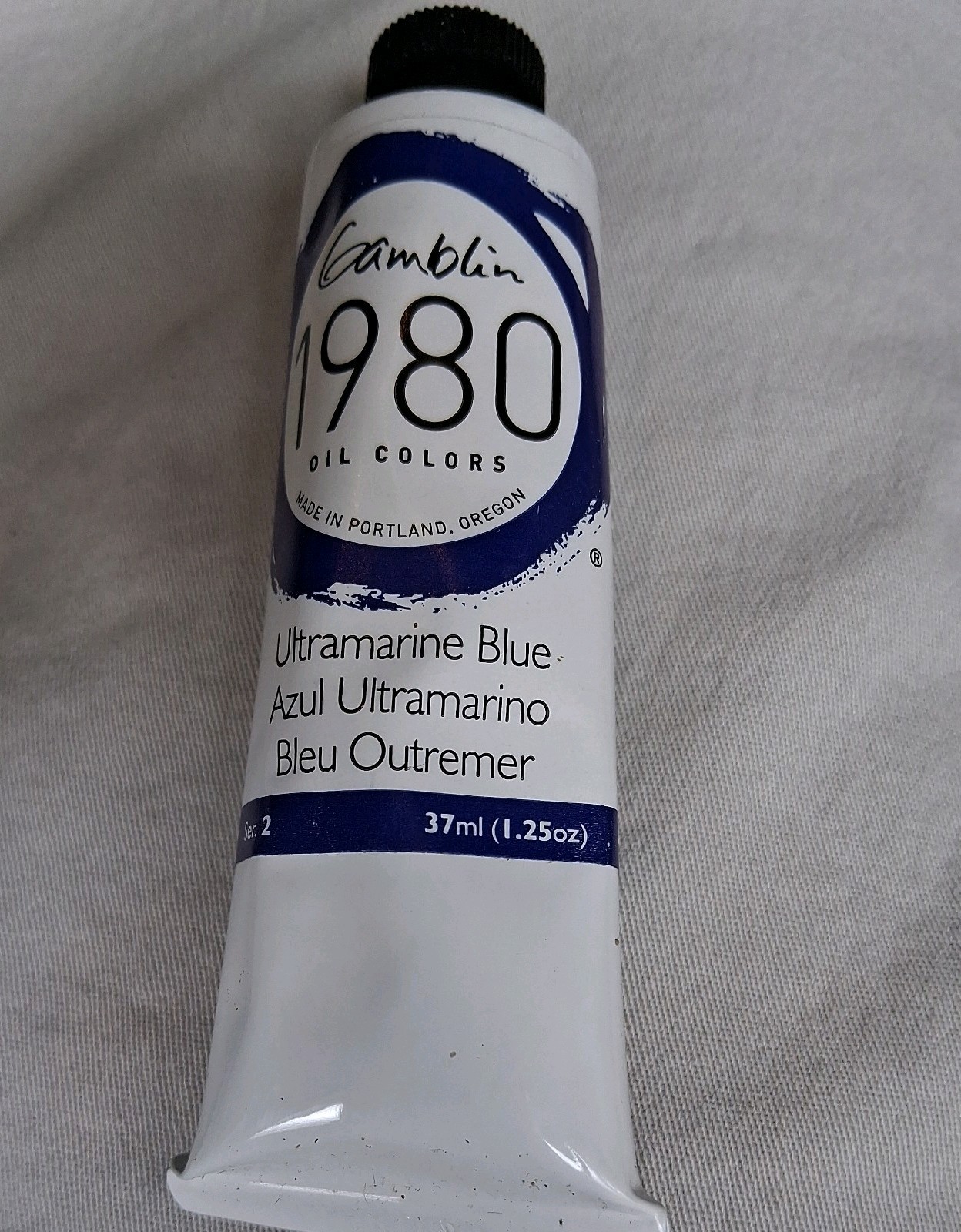 Gamblin 1980 Oil Ultramarine Blue 37Ml