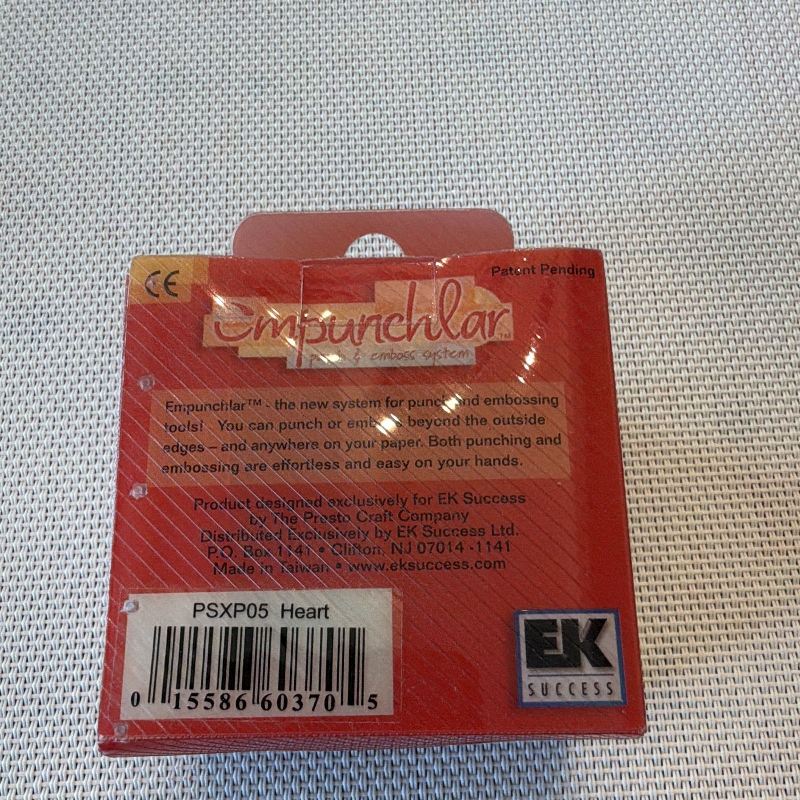 EK Success Empunchlar Heart Punch Insert, Less Than 1″ MPN PSXP05